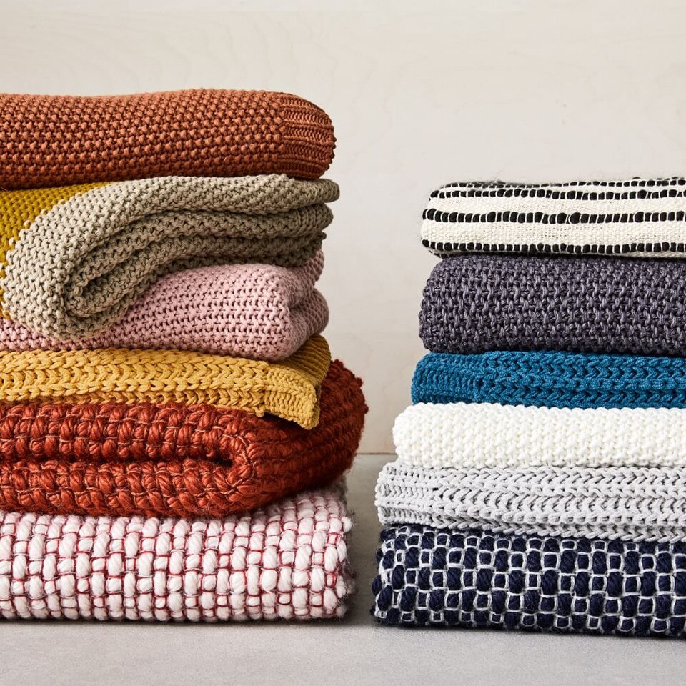 Chenille Rib Throw West Elm Australia